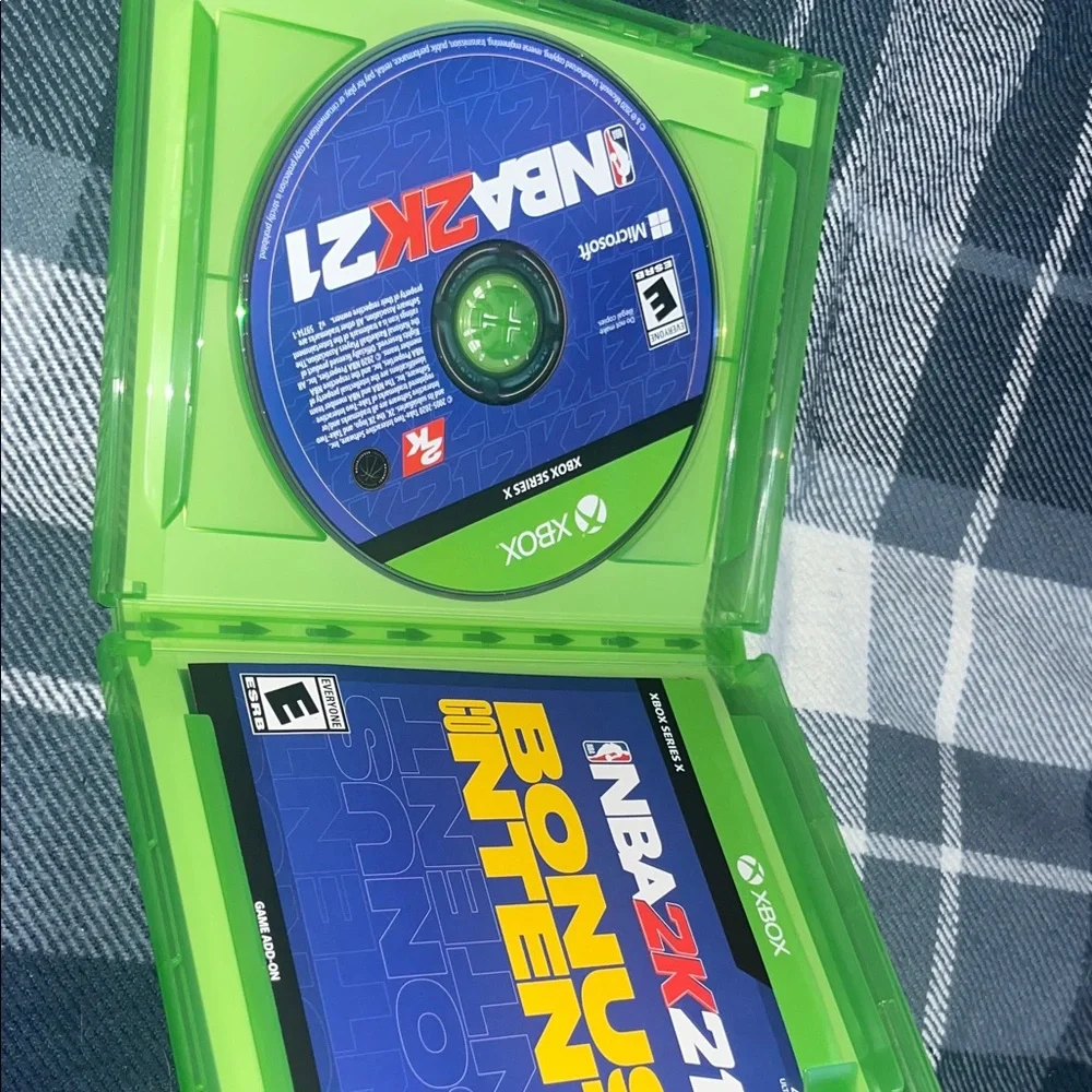 NBA 2K21 for Series X - Green Case